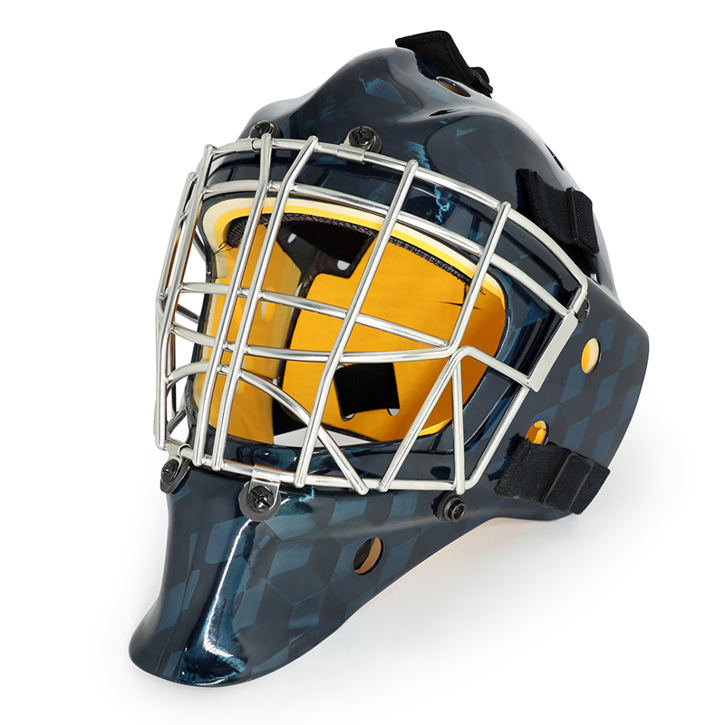 GY Sports wprowadza na rynek rewolucyjny kask bramkarski GY-GH8000C-C9 z włóknem węglowym 3D Twill w 2025 roku