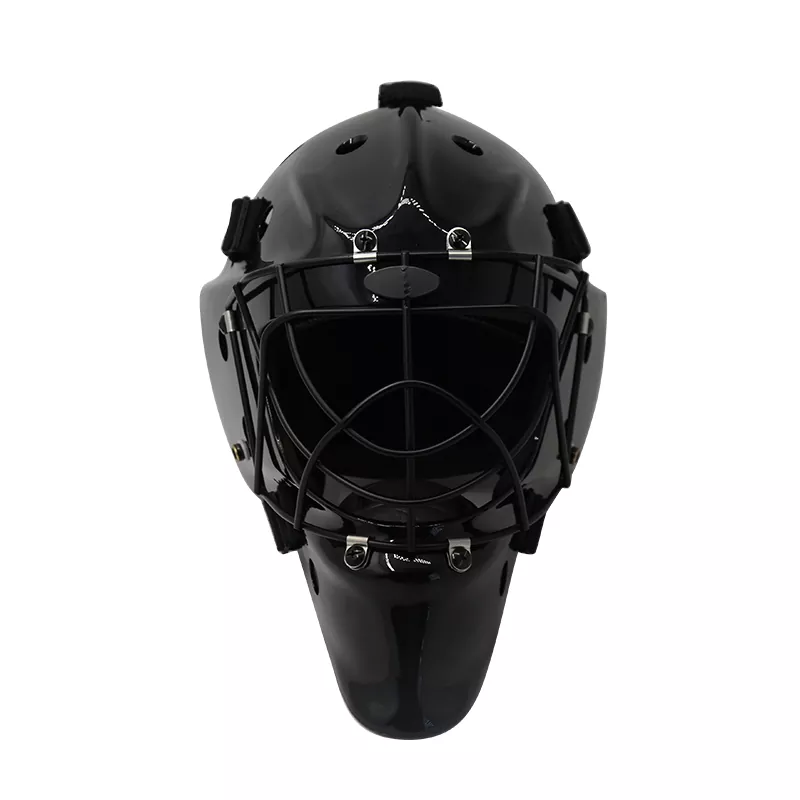Kask do unihokeja z pionową klatką